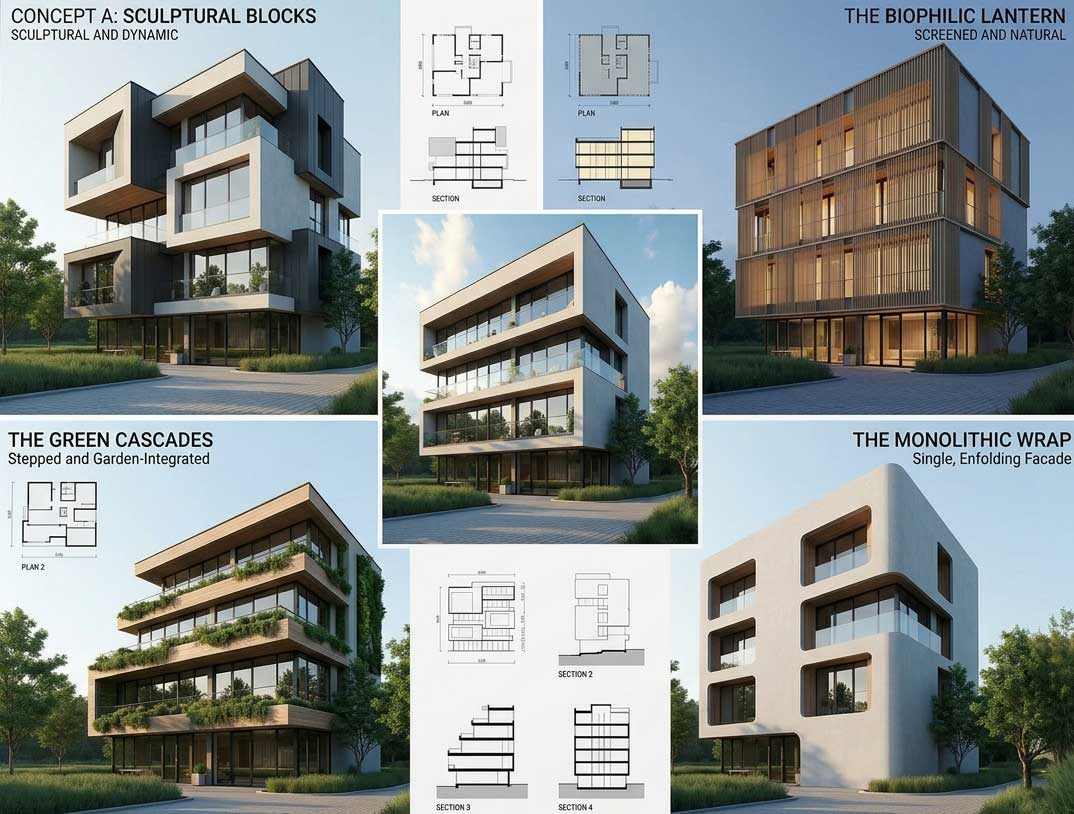 Facade Design Output